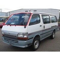 suitable for TOYOTA HIACE 100 SERIES IMPORT - 1/1999 to 1/2005 - VAN - FRONT WINDSCREEN GLASS - EUROTHANE GLUE IN TYPE (1520W x 782H) - NEW