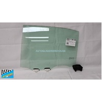 suitable for TOYOTA COROLLA MZEA12R/ZWE211R - 11/2019 TO CURRENT - 4DR SEDAN - PASSENGERS - LEFT SIDE REAR DOOR GLASS - FITTING, SOLAR TINT - GREEN - 
