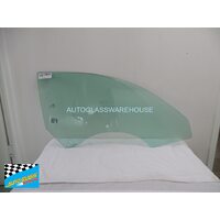 FORD MUSTANG AA - 10/2015 TO 11/2023 - 2DR COUPE - DRIVERS - RIGHT SIDE FRONT DOOR GLASS - 1 HOLE - GREEN - NEW (LIMITED STOCK)