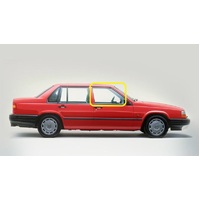 VOLVO 740/760/940/960/S90 - 1/1982 to 1/1997 - 4DR SEDAN/5DR WAGON - DRIVERS - RIGHT SIDE FRONT DOOR GLASS - GREEN - NEW