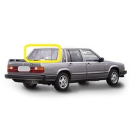 VOLVO 740/760 - 1/1982 to 01/1991 - 4DR SEDAN - REAR WINDSCREEN GLASS - LAMINATED - GREEN - LIMITED STOCKS - NEW
