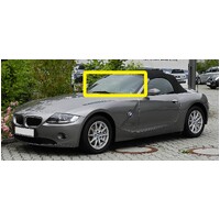 BMW Z4 E85 - 7/2003 TO 4/2009 - 2DR CONVERTIBLE - FRONT WINDSCREEN GLASS - RAIN SENSOR LENS,  LONG PATCH (HEIGHT 257MM), DE-VAPOUR PATCH - NEW