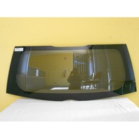 MITSUBISHI COLT RG - 11/2004 to 9/2011 - 5DR HATCH - REAR WINDSCREEN GLASS - HEATED - WITH SMALL CUTOUT - GREEN - NEW