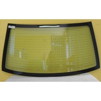 suitable for TOYOTA YARIS NCP93R - 1/2006 to 12/2016 - 4DR SEDAN - REAR WINDSCREEN GLASS - HEATED - NEW
