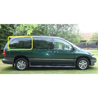 CHRYSLER GRAND VOYAGER  SWB - 3/1997 to 4/2001 - 5DR WAGON - DRIVERS - RIGHT SIDE REAR CARGO GLASS (895mm) - NEW