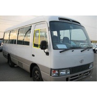 suitable for TOYOTA COASTER HZB50 - 6/1993 to 3/2017 - 22 SEATER BUS - RIGHT SIDE SLIDING WINDOW REAR 2ND PIECE - SLIDES FORWARD TO OPEN - GREEN - NEW
