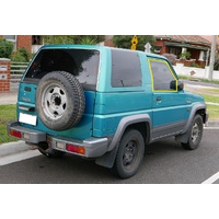 DAIHATSU FEROZA F300 - 10/1988 to 6/1998 - 3DR SUV - DRIVERS - RIGHT SIDE FRONT DOOR GLASS - NEW