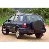 HOLDEN FRONTERA - 10/1995 to 12/1998 - 4DR WAGON - PASSENGERS - LEFT SIDE REAR DOOR GLASS - NEW