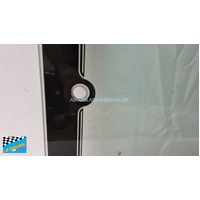 LAND ROVER DISCOVERY DISCO 1 - 3/1991 to 1/1994 - 2DR WAGON - RIGHT SIDE DOGBOX FLIP OUT GLASS (rear hole in centre in line) - (Second-hand)