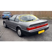 HONDA PRELUDE BA4 4WS - 9/1987 to 11/1991 - 2DR COUPE - REAR WINDSCREEN GLASS - NO HOLE - (Second-hand)