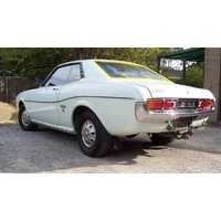 suitable for TOYOTA CELICA TA22/RA23 - 1/1970 to 1/1977 - 2DR COUPE - REAR WINDSCREEN GLASS - 1130 X 540 - (SECOND-HAND)