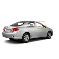 suitable for TOYOTA COROLLA ZRE152R - 5/2007 to 12/2013 - 4DR SEDAN ONLY - RIGHT SIDE FRONT DOOR GLASS - NEW