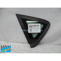 FORD FIESTA WS/WT - 1/2009 to CURRENT - 5DR HATCH - PASSENGERS - LEFT SIDE REAR OPERA GLASS - ENCAPSULATED - (Second-hand)