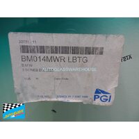 BMW 3 SERIES E90 - 04/2005 to 02/2012 - FRONT WINDSCREEN GLASS - RAIN SENSOR PATCH ONLY - BRISBANE STOCK ONLY 