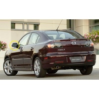 MAZDA 3 BK - 1/2004 to 3/2009 - SEDAN/HATCH - PASSENGER - LEFT SIDE MIRROR - FLAT GLASS ONLY - 170MM X 110MM - NEW