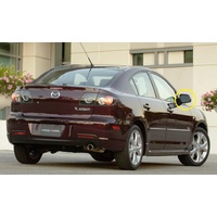 MAZDA 3 BK - 1/2004 to 3/2009 - SEDAN/HATCH - DRIVERS - RIGHT SIDE MIRROR - FLAT GLASS ONLY - 170 X 110MM - NEW