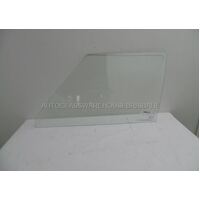 HOLDEN KINGSWOOD HJ/HX/HZ/WB - 1974 TO 1984 - SEDAN/UTE/PANELVAN/WAGON - LEFT SIDE FRONT DOOR GLASS (NOT HQ) - CLEAR - (LOW STOCK CALL) NEW