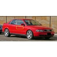AUDI A4 B5 - 7/1995 to 5/2001 - 4DR SEDAN - DRIVER - RIGHT FRONT DOOR ELECTRIC WINDOW REGULATOR FRAME - 8 pin - (Second-hand)