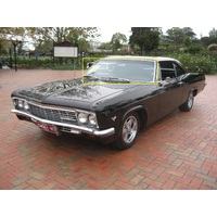 CHEVROLET BEL AIR BISCAYNE - 1/1965 to 1/1968 - HARDTOP/CONVERTIBLE - FRONT WINDSCREEN GLASS - NEW - CALL FOR STOCK