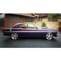 FORD FALCON XW/XY - 1969 TO 1971 - SEDAN/WAGON/UTE/PANEL VAN - DRIVERS - RIGHT SIDE FRONT DOOR GLASS - CLEAR - MADE-TO-ORDER - NEW