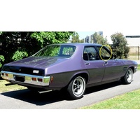 HOLDEN KINGSWOOD HQ - 7/1971 to 10/1974 - 4DR SEDAN - DRIVERS - RIGHT SIDE FRONT DOOR GLASS - GREEN - 780MM X 420MM - NEW