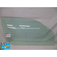 BMW 3 SERIES E36 - 6/1991 to 5/1999 - 2DR COUPE/CONVERTIBLE - DRIVERS - RIGHT SIDE FRONT DOOR GLASS ONLY - (4 HOLES) - NEW