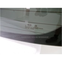 KIA SORENTO UM - 6/2015 to 7/2020 - 5DR WAGON  - REAR WINDSCREEN GLASS - HEATED - 1 HOLE - PRIVACY TINT - 1521MM X 489MM - NEW
