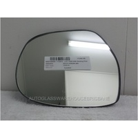 suitable for TOYOTA HIACE 200/220 SERIES - 4/2005 to 4/2019 - SLWB/LWB VAN - LEFT SIDE MIRROR WITH BACKING PLATE - SR1400-L7374 - (SECOND-HAND)