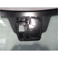 MAZDA 2 DJ - 8/2014 TO CURRENT - 4DR SEDAN/5DR HATCH - FRONT WINDSCREEN GLASS (COVER PLATE, CAMERA HOLDER, MIRROR BUTTON) - NEW