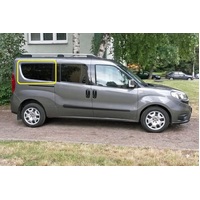 FIAT DOBLO - 02/2015 to CURRENT - LWB VAN - DRIVERS - RIGHT SIDE REAR FIXED WINDOW GLASS - GREY - NEW