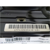 NISSAN SKYLINE R34 - 1/1998 to 1/2001 - COUPE/SEDAN - AIR BAG PASSENGERS SIDE - *FPAA0986230128*68290- AA000 - (Second-hand)