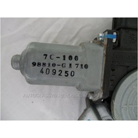 HOLDEN COLORADO RG - 6/2012 to CURRENT - UTILITY - PASSENGERS - LEFT SIDE FRONT WINDOW REGULATOR - (Second-hand)