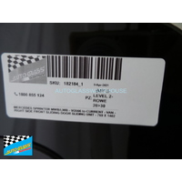 MERCEDES SPRINTER MWB/LWB - 9/2006 to CURRENT - VAN - RIGHT SIDE FRONT SLIDING UNIT (BEHIND DRIVER) - 769 X 1402 (Privacy Tinted) - NEW