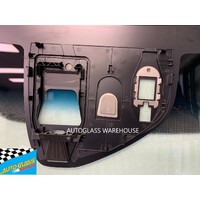 HONDA HR-V - 3/2015 to 01/2022 - 5DR WAGON - FRONT WINDSCREEN GLASS - RAIN SENSOR BRACKET, 2 CAMERAS, MIRROR BUTTON, TOP & SIDE MOULD - GREEN - NEW
