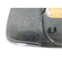 MITSUBISHI LANCER CG / CH - 7/2002 to 8/2007 - 4DR SEDAN - DRIVERS - RIGHT SIDE MIRROR - WITH BACKING PLATE - MR520317 - (SECOND-HAND)