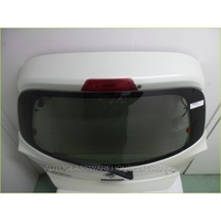 NISSAN MICRA K13 - 11/2010 TO 12/2016 - 5DR HATCH - REAR TAILGATE GLASS - BRISBANE PICK UP ONLY - (SECOND-HAND)
