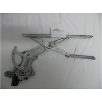 suitable for TOYOTA RAV4 40 SERIES - 2/2013 to 5/2019 - 5DR WAGON - PASSENGERS - LEFT SIDE FRONT WINDOW REGULATOR - ELECTRIC - (Second-hand)