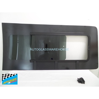 suitable for TOYOTA HIACE H30 ZR - 6/2019 to CURRENT - LWB (TRADE VAN) - DRIVERS - RIGHT SIDE REAR SLIDING ASSEMBLY - PRIVACY - 1240 X 587(DOT) - NEW