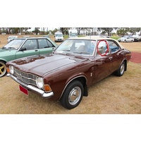 FORD CORTINA TC - 1970 to 1973 - 4DR SEDAN - PASSENGERS - LEFT SIDE FRONT DOOR GLASS - NO HOLES - CLEAR - MADE TO ORDER - NEW