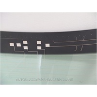 AUDI A4 B6/B7 - 7/2001 to 3/2008 - 4DR SEDAN - REAR WINDSCREEN GLASS - HEATED - GREEN - NEW
