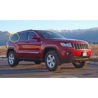 JEEP GRAND CHEROKEE WK, WK2, LAREDO - 1/2011 to 1/2023 - 4DR WAGON - DRIVERS - RIGHT SIDE REAR CARGO GLASS - PRIVACY TINT - (SECOND-HAND)