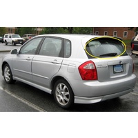 KIA CERATO LD - 7/2004 to 12/2008 - 5DR HATCH - REAR SCREEN GLASS - GREEN (1 HOLE) - BRISBANE STOCK ONLY - NEW