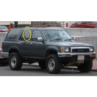 suitable for TOYOTA 4RUNNER RN/LN/YN130 - 10/1989 to 6/1996 - 4DR WAGON- DRIVER - RIGHT SIDE REAR DOOR GLASS - NEW
