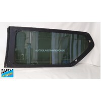 suitable for TOYOTA PRADO 150 SERIES - 11/2009 to 10/2013 - 3DR WAGON - RIGHT SIDE REAR CARGO GLASS - WITH AERIAL - PRIVACY GREY - GENUINE - NEW