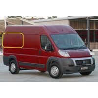 FIAT DUCATO - 2/2007 to CURRENT - MWB VAN - DRIVERS - RIGHT SIDE REAR FIXED BONDED WINDOW GLASS - (1535 x 665) - NEW
