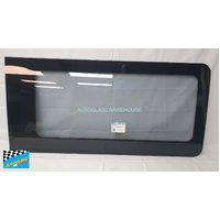 RENAULT MASTER X62 - 9/2011 to CURRENT - MWB/LWB VAN - RIGHT SIDE FRONT FIXED WINDOW GLASS - BONDED - GREY (NOT SLIDING DOOR) - (1430 X 685) - NEW