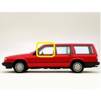 VOLVO 740/760/940/960/S90 - 1/1982 to 1/1997 - 4DR SEDAN/5DR WAGON - PASSENGERS - LEFT SIDE FRONT DOOR GLASS - GREEN - CALL FOR STOCK - NEW