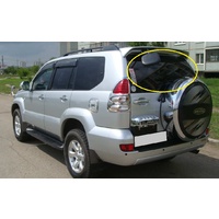 suitable for TOYOTA PRADO 150 SERIES - 11/2009 to CURRENT - WAGON - REAR WINDSCREEN GLASS - PRIVACY TINT - NEW