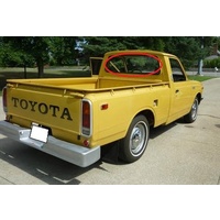 suitable for TOYOTA HILUX RN40 - 11/1979 to 7/1983 - UTE - REAR WINDSCREEN GLASS - NON HEATED - CLEAR - (Second-hand)