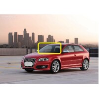 AUDI A3/S3 8P - 6/2004 TO 4/2013 - 3DR/5DR HATCH - FRONT WINDSCREEN GLASS - MIRROR BUTTON, TOP MOULD & RETAINER - NEW